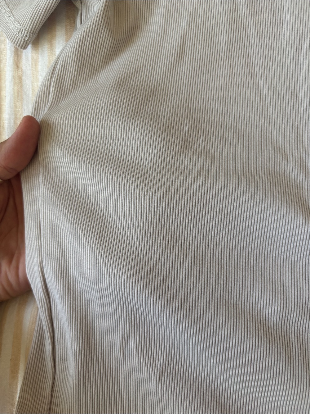 VUORI Pose Ribbed Tee S - Picture 3 of 3